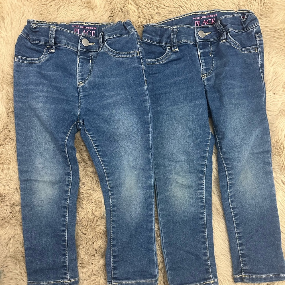 Two pair of toddler 3T jeans